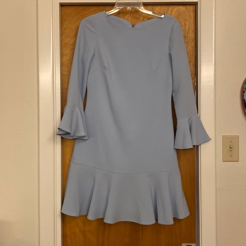 Sail to Sable dress Poly crepe flounce dress size 0